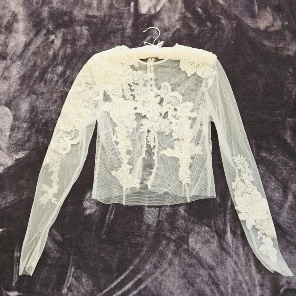 Hand made Bolero for Wedding Dress